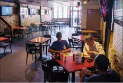  ?? CP FILE PHOTO ?? A near-empty bar is seen in Montreal on July 9, 2020.