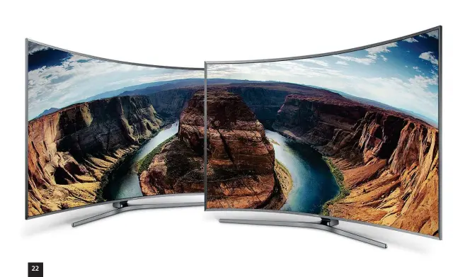  ??  ?? SAMSUNG SERIES 9 88 INCH S9800 CURVED 4K SUHD TV