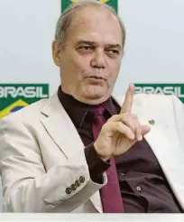  ?? Ricardo Borges - 13.out.17/folhapress ?? Paulo Wanderley espera que o novo presidente da República não encolha a verba destinada ao esporte