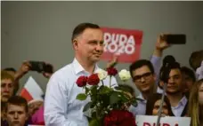  ?? Photo Reuters ?? Le président Andrzej Duda, lundi.