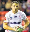  ?? Picture / SWpix. com ?? Sam Burgess has come a long way since 2007.