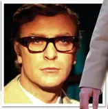  ??  ?? TREND: Caine in 1960s classic