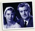  ??  ?? LOVERS: Plath and Hughes in 1956, the year they married