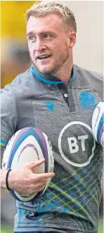  ?? Picture: SNS/SRU. ?? Stuart Hogg said the squad is “in a good place”.
