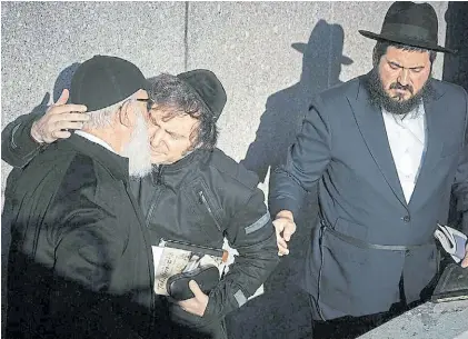  ?? ?? Lazos. Javier Milei en su anterior visita a Nueva York. Ahora los judíos ultraortod­oxos lo condecorar­án.