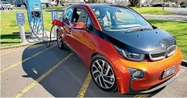  ??  ?? Justin Boyd uses this BMW i3 to commute daily between Taupo¯ and Hamilton.
