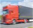  ?? FOTO: DPA ?? Lastwagenh­ersteller hatten laut EU-Kommission Informatio­nen über Preise ausgetausc­ht.