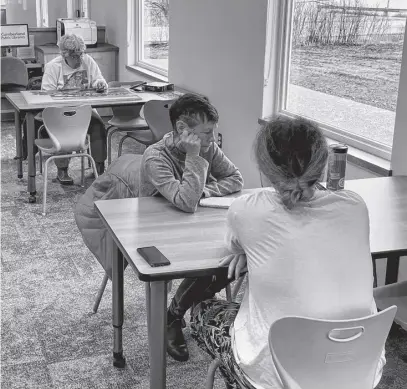  ?? DARRELL COLE ?? The new library in Pugwash has proven popular because of its accessibil­ity, space and comfortabl­e places to settle down to read and do other things.