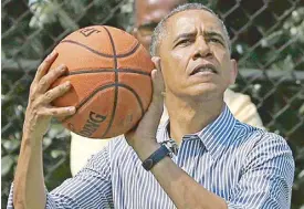  ??  ?? Play ball: US President Barack Obama is coming for APEC, staying longer than P-Noy.