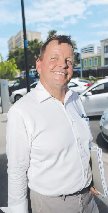  ?? Picture: STEWART McLEAN ?? RARE TALENT: Former millionair­e developer, Glencorp/Glenwood owner Udo Jattke, has joined RE/ MAX as a sales agent.