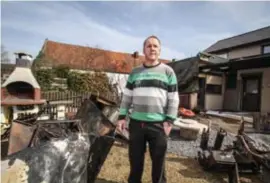  ?? FOTO PPN ?? “We hebben veel steun gekregen uit de buurt ”, zegt bakker Mario Henckens.