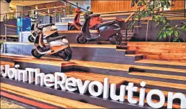  ??  ?? In July, Ola Electric raised $100 million from Bank of Baroda to finance the first phase of constructi­on of what the firm claimed would be the world’s largest electric two-wheeler factory.