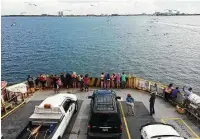  ??  ?? Galveston-Bolivar Ferry, 2014