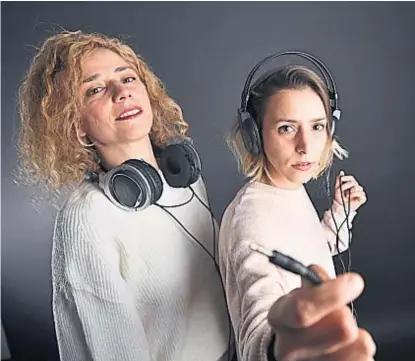  ?? (PEDRO CASTILLO) ?? She Teiks. María Paz y Belén forman un dúo desde 2011 y tienen material editado el año pasado.