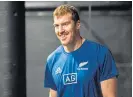  ??  ?? The possible return of Brodie Retallick during the knockout stages will add more grunt to the All Blacks pack.