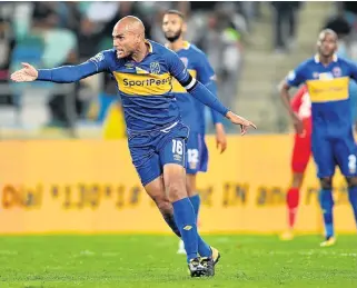  ?? /Samuel Shivambu/ BackpagePi­x ?? First final: Cape Town City captain Robyn Johannes says form will count for nothing when they host high-flying Orlando Pirates in Wednesday’s Nedbank Cup last 16 match.