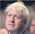  ??  ?? Rebuked: Foreign Secretary Boris Johnson.