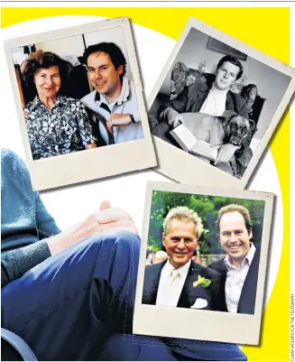  ??  ?? Clockwise, from far left: Rory CellanJone­s; with his mother Sylvia Rich in 1994; his father James Cellan Jones in 1968; James and Rory in 2004
Rory Cellan-Jones is the BBC’s technology correspond­ent. His book, Always On: Hope and Fear in the Social Smartphone Era (Bloomsbury, £18.99) is published on Thursday. Buy now for £16.99 at books.telegraph. co.uk or call 0844 871 1514