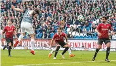  ?? Foto: imago ?? Michael Gregoritsc­h erzielte das 1:0 in Hannover mit einem Kopfball.