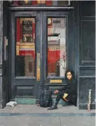  ??  ?? 20 Bond Street Oil 24 x 18”