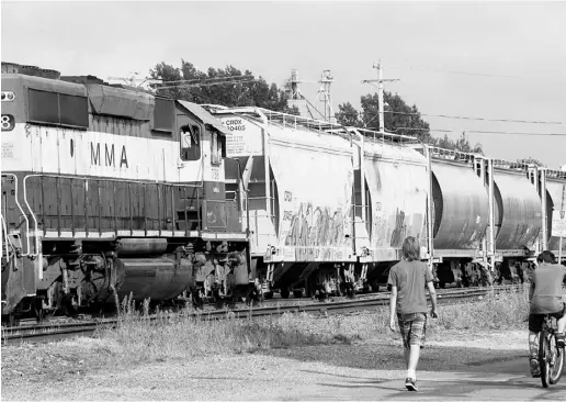  ?? MArIe-FrANce cOALLIer / POSTMedIA NeWS FILeS ?? Dozens of MM&A’s customers wrote letters stating that an end of railway services would “have significan­t financial consequenc­es and would result in job losses in the regions and the closure of various companies.”