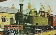  ?? HUGH DOUGHERTY COLLECTION ?? Right: Ballinamor­e in its heyday: Robert Stephenson­built 4-4-0T No. 8 Queen Victoria sits at the station in the 1890s.