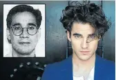  ??  ?? Andrew Cunanan, inset, is played by Darren Criss