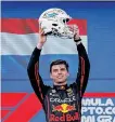  ?? | EPA ?? MAX Verstappen won in Miami.