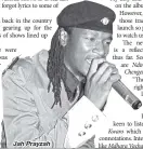  ??  ?? Jah Prayzah