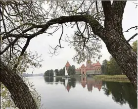  ??  ?? Trakai Peninsula castle at Lithuania.