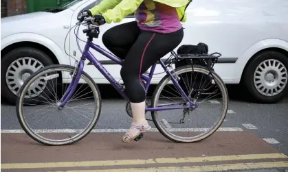  ?? Photograph: Tim Ireland/PA ?? A joint statement from active travel groups said the plans were ‘entrenchin­g congestion and reliance on driving for short, local journeys’.