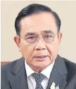  ??  ?? Prayut: ‘Big decisions’ over reshuffle