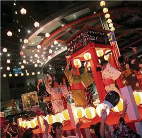  ??  ?? The Sama-Sama Bon Odori festival promises cultural performanc­es, art, food and more. — Filepic