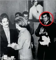  ??  ?? ARCHIVO. Yessi en la segunda visita de la esposa de Perón a Argentina en 1967. Como funcionari­o del "Brujo". Con Rucci e Isabel.