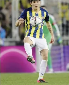  ?? GETTY ?? Kim Min-jae, 25 anni, difensore sudcoreano del Fenerbahce