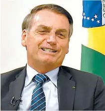  ?? REPRODUÇÃO YOUTUBE ?? Para Bolsonaro, ‘é barra pesada ser empresário no Brasil’