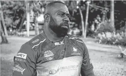  ?? CONTRIBUTE­D ?? The documentar­y Oceans Apart interviews current and former pacific island players on their experience­s in the sport of rugby.