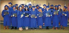  ?? SUBMITTED ?? Lorain County JVS Adult Career Center Adult Diploma Graduates.