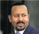  ??  ?? Der Staatspräs­ident von Äthiopien Ahmed Abiy.