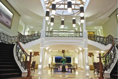  ??  ?? Above: the ultra-luxurious Hemingways Nairobi is constantly rated as one of the best hotels in Nairobi and being only 40-minutes’ drive from Nairobi airport, it is a perfect location for business and leisure travellers alike.