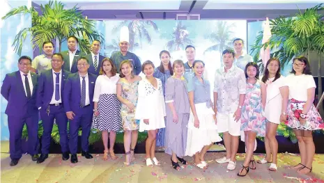  ??  ?? Cebu Parklane Internatio­nal Hotel Department Heads and Board of Directors