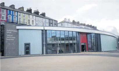  ??  ?? ● The Welsh Highland Railway station