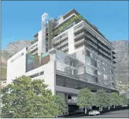  ??  ?? An artist’s impression of Mirage, a top-end R400m, mixed-use developmen­t comprising a hotel, residentia­l as well as retail developmen­t.