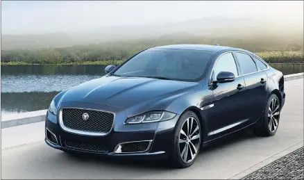  ??  ?? GOLDEN DAYS: Jaguar’s XJ large sedan has reached the end of the line in its current guise at the UK factory, with the company set to unveil an all-new – possibly all-electric – generation later this year.