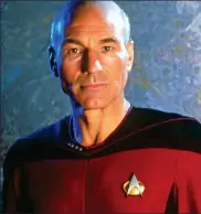  ??  ?? Make it so: Stewart as Jean-Luc Picard