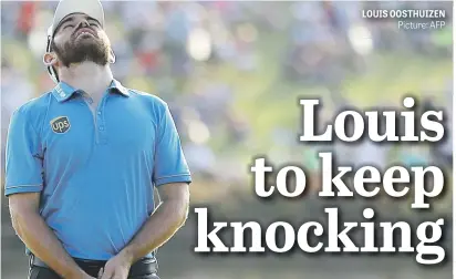  ?? Picture: AFP ?? LOUIS OOSTHUIZEN