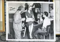  ?? ?? A PHOTOGRAPH of Green, center, as a young actress in 1957 is displayed in her home. She had left Nebraska at age 14.