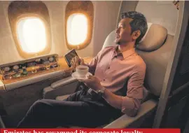  ??  ?? Emirates has revamped its corporate loyalty programme, Emirates Business Rewards, to provide greater value and added features for customers
