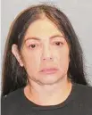  ?? Norwalk Police Department ?? Stefanie Sanabria, of Danbury, a former Brookside Elementary School math coach in Norwalk, resigned after being arrested for demonstrat­ing a martial arts “chokehold” on three students, causing one to pass out, police said.