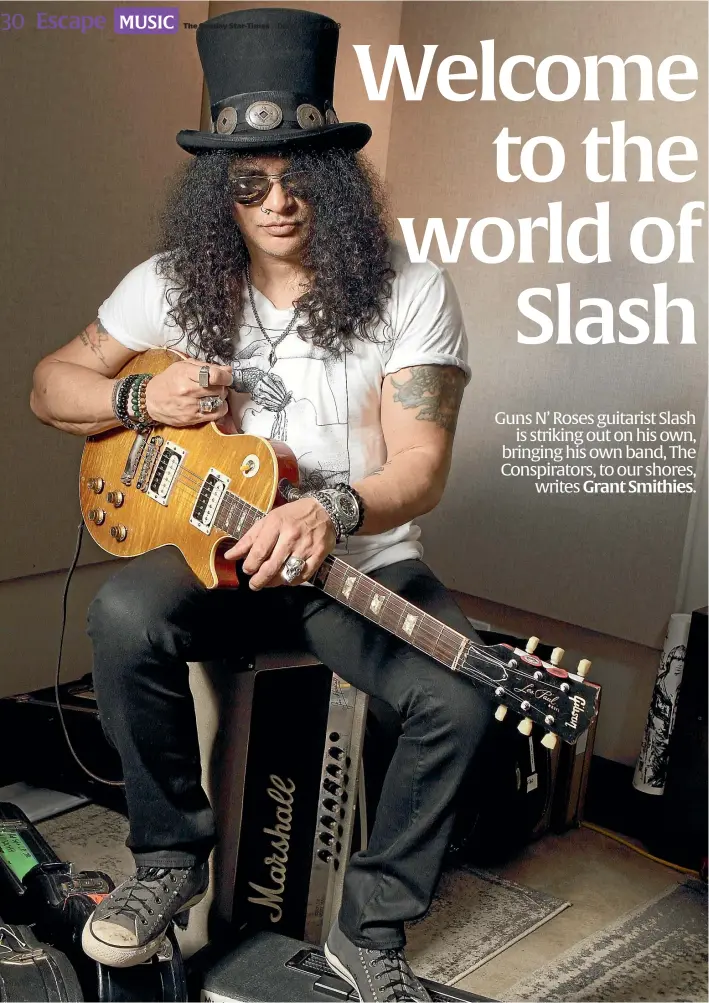 An Ode to Slash, Rock and Roll's Best-Dressed Guitarist